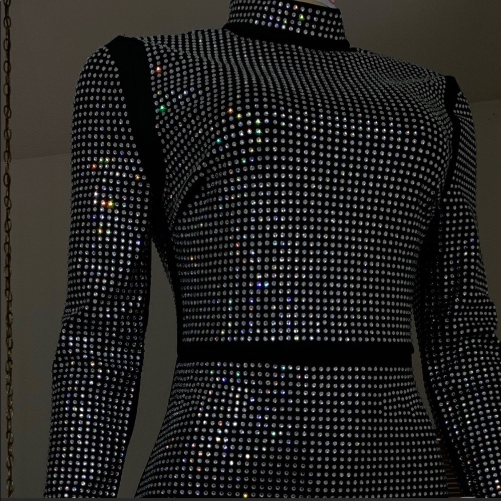 Swarovski party dress! Super sparkle
